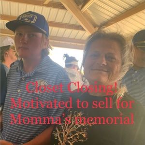 Closet Closing! Motivated to Sell Quickly! ALL Reasonable Offers Accepted!